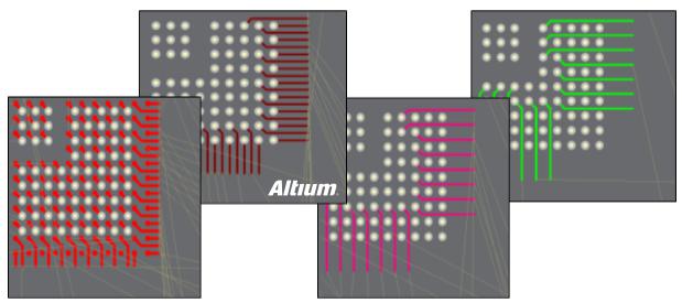 BGA器件如何走线、布线？