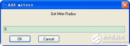 PowerPCB中如何设置板框倒角？