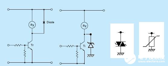 继电器的驱动电路保护设计