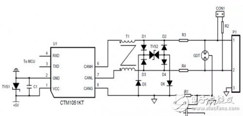 CAN总线隔离接地的原理解析