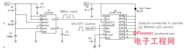 如何使用555定时器实现LED驱动器的控制