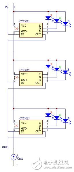 压阶传输技术驱动全彩LED灯的设计