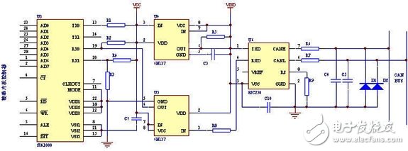 怎样设计一个基于CAN总线的分布式安全检测控制系统？
