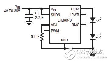 高集成度和丰富特性集的μModule驱动器让LED驱动变得更容易