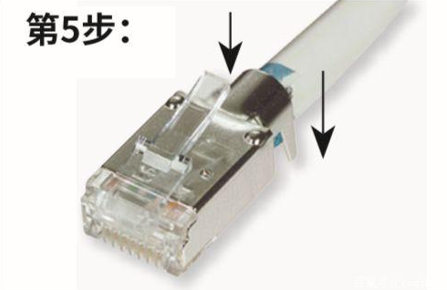 以超五类、六类水晶头为例子，如何快速进行组装网线和水晶头
