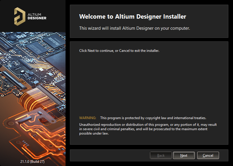 Altium Designer 21软件安装图1