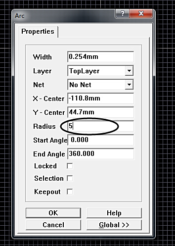 protel怎么画圆,怎么画元件呢？