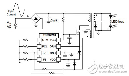 具有 TRIAC 亮度调节功能的 7W 单级 PFC LED 照明设计