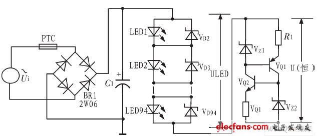  LED线性恒流控制电路