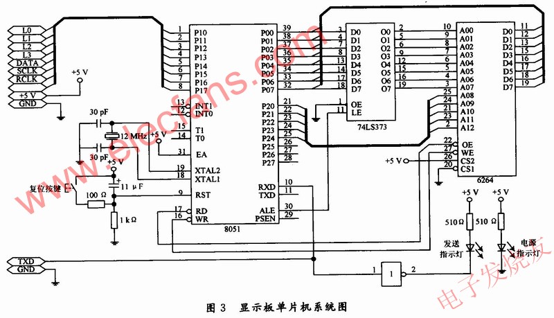 单片机控制电路板的原理 www.elecfans.com