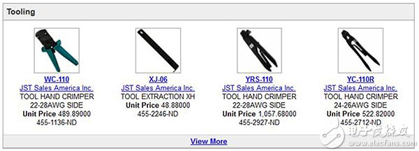 XH 系列连接器工具图片