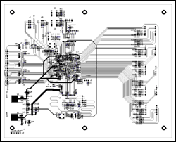 Figure 6. FPGA PCB (7.5"e; x 9.5"e;).