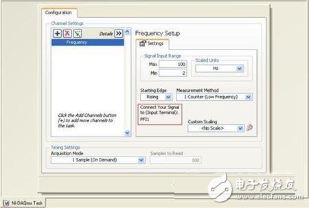 如何实现频率测量