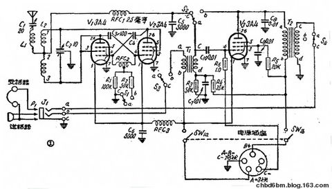 电子管制作的无线对讲机 - chbd6bm - chbd6bm的个人主页