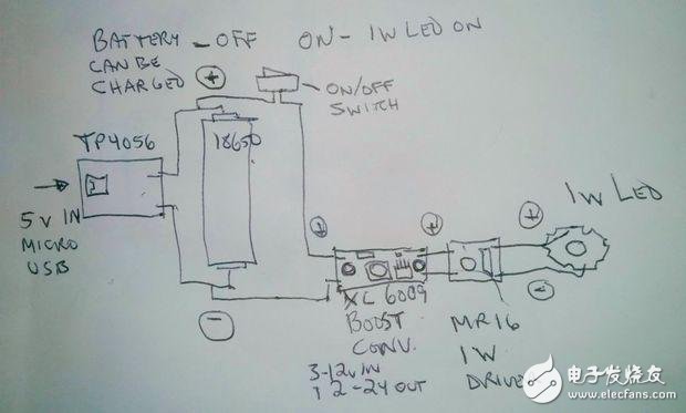 仅需七步！就可DIY属于你的便携式LED灯