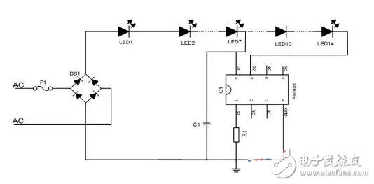高压线性恒流LED驱动电路剖析 —电路图天天读(193)