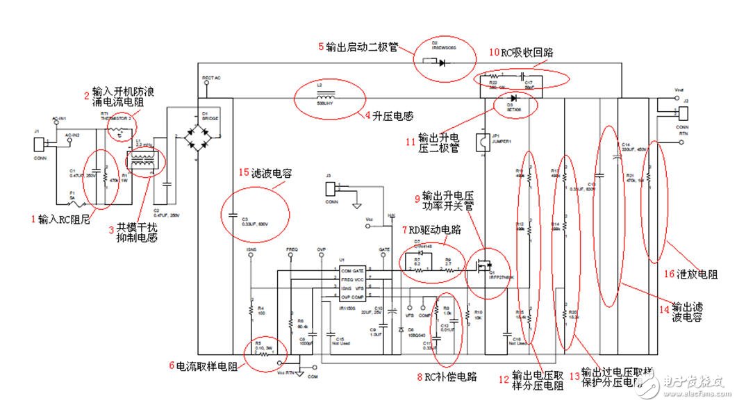 LED驱动控制系统电路模块深度解析 —电路图天天读(195)
