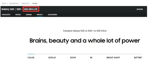 三星S20 Ultra系列手机曝光将会有4G版本推出