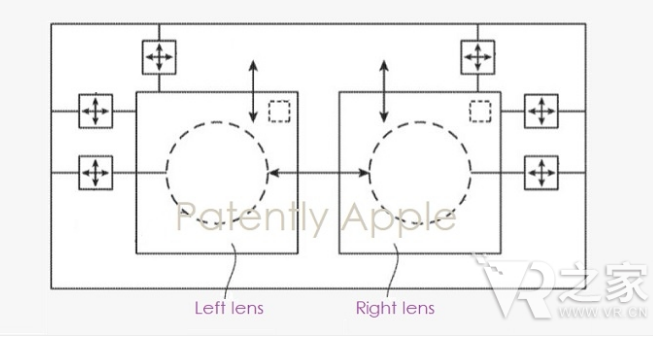 苹果新专利与头显设备的光学系统相关 专注于眼镜式VR/AR设计