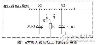 A方案无弧切换工作原理示意图
