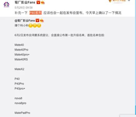 鸿蒙第一批手机升级名单出炉！率先用鸿蒙的手机厂商将是哪家？网友慧眼投票