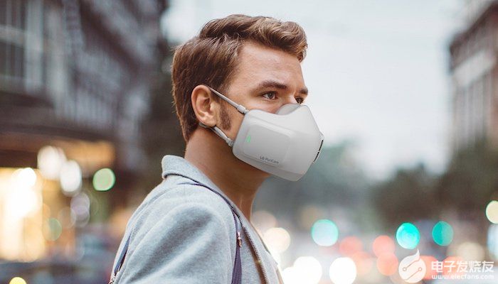 LG Technology PuriCare可穿戴式空气净化器,带可拆卸过滤器