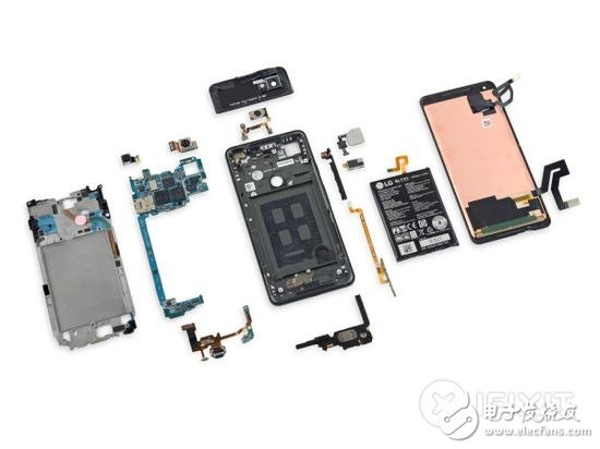 ifixit为Pixel 2 XL打出了6分的可修复性评分(10分为最易修复)。