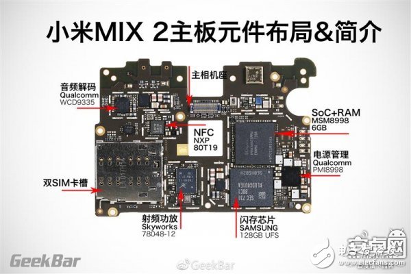 全面拆解全面屏 小米MIX2详尽拆解报告
