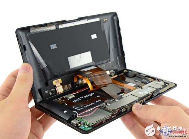 iFixit拆解Project Tango平板仅得4分