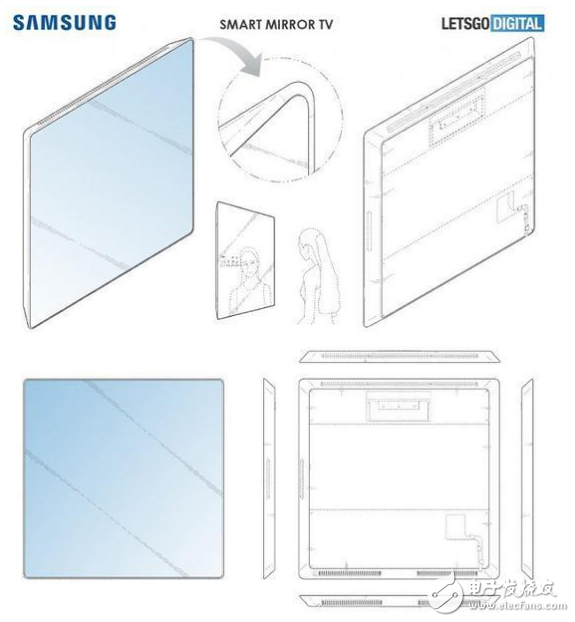 三星电视新专利曝光 智能镜面电视或将面世
