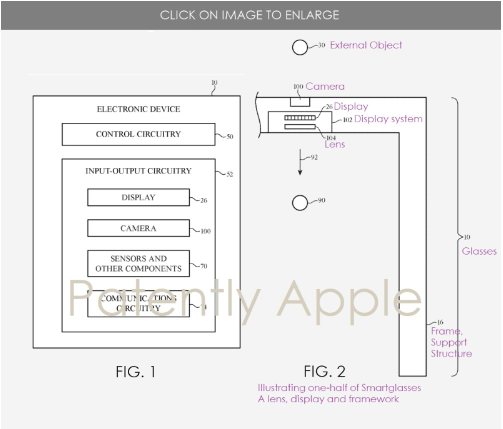 苹果申请两项混合现实眼镜专利，可切换AR/VR模式
