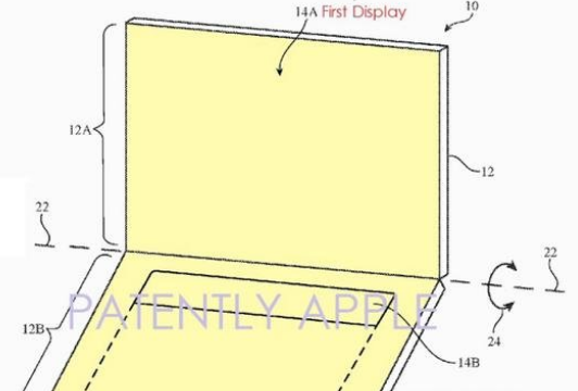 苹果又偷偷搞事情？双屏显示专利曝光