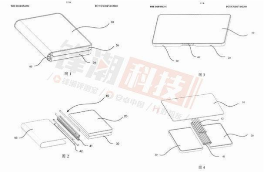 华为可折叠手机专利曝光:是一种移动终端的折叠机构,可直接展开成平板电脑