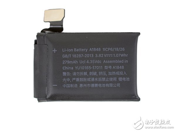 Apple Watch 3蜂窝网络版拆解：芯片坏了不好修