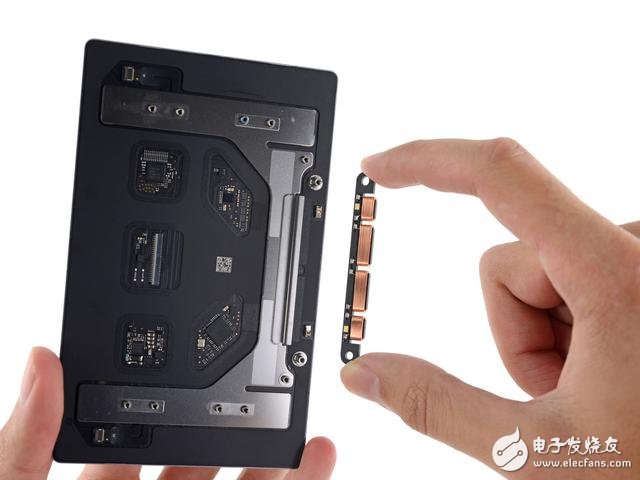 苹果新Macbook Pro13寸拆解：集成度创新高度 搭配史上最好音质