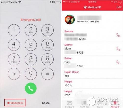iOS8健康应用程序