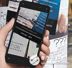 　Fire Phone正面四角所导入的影像传感器，是实现动态透视系统创新功能的重要关键。