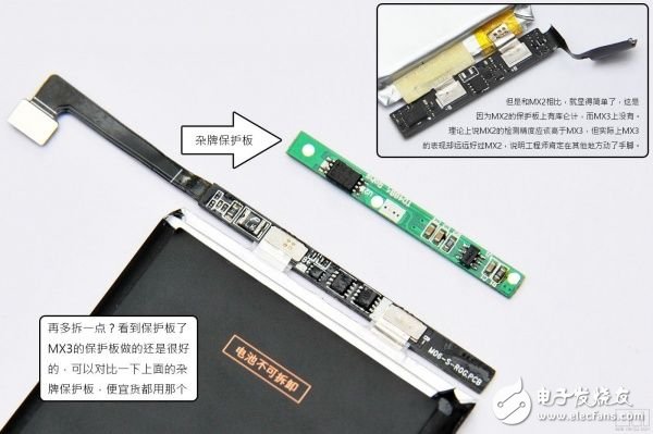 深拆MX3：那些你不曾深究的细节设计(电子工程专辑)