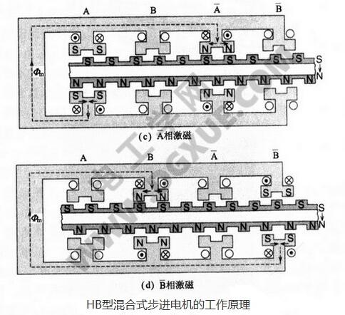 一文看懂HB混合式步进电机与相数、转子齿数、主极数的关系