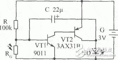 LED灯控制电子电路图设计