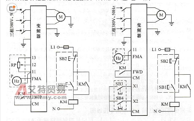 变频器接电位器怎么接_变频器电位器接线图_变频器外接电位器接法