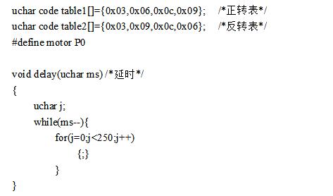 l298n驱动电机的工作原理_L298N驱动步进电机程序