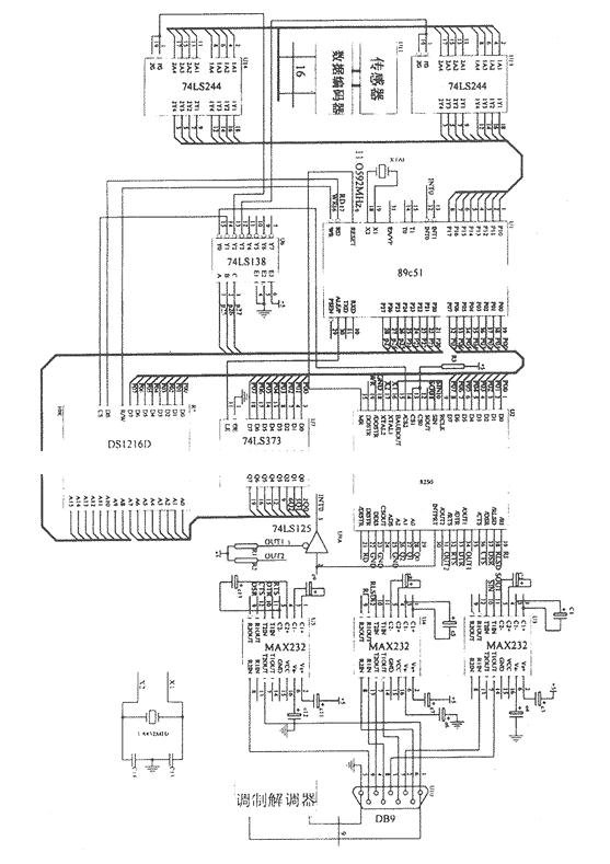 基于MODEM实现单片机和PC及的一对多点通信系统的设计