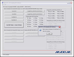 Figure 6. Screen directions for proper I²C operation. Make sure that jumpers JU26 and JU27 are shunted to pins 2-3 for I²C mode.
