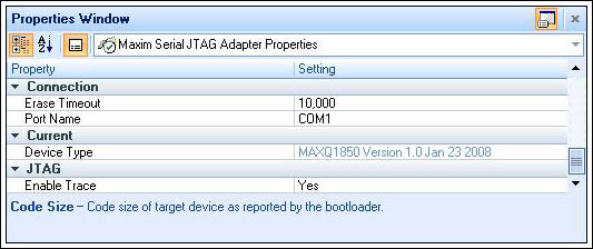 图11. Properties窗口
