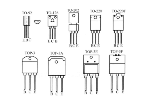 三极管和场效应管引脚