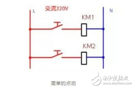 接触器常用接线电路及实物图大全