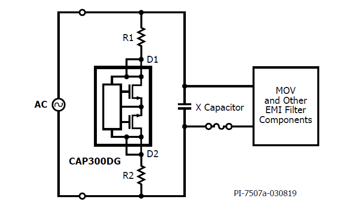 CAPZero-3 IC内部结构图。